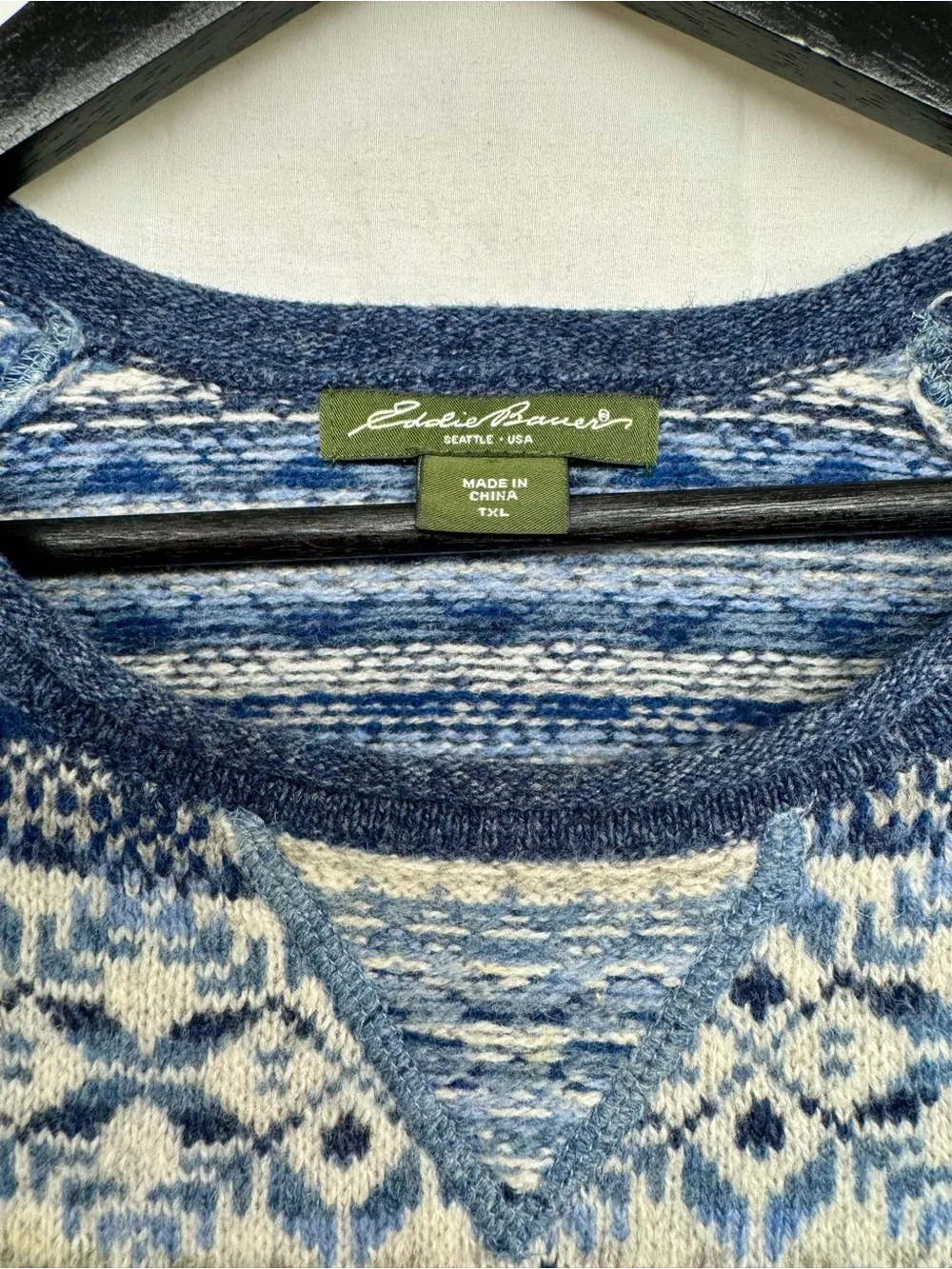 Men’s Eddie Bauer Lambs Wool Rollneck Sweater